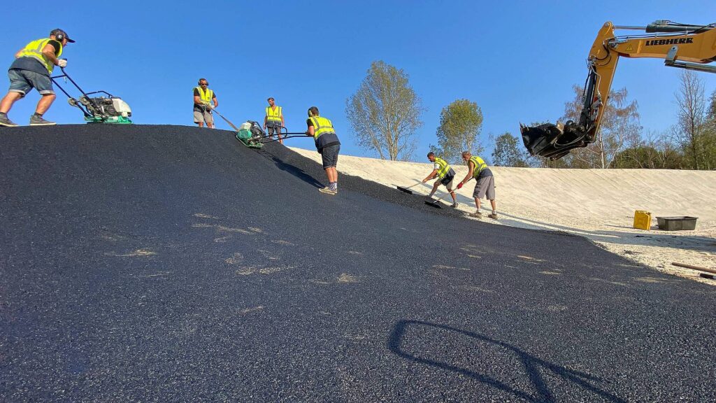 création piste bmx race htracks pour mairie